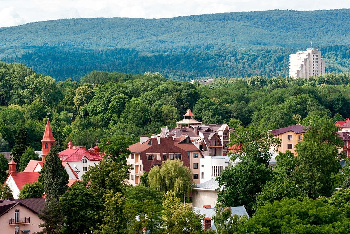 Краєвид у Трускавці